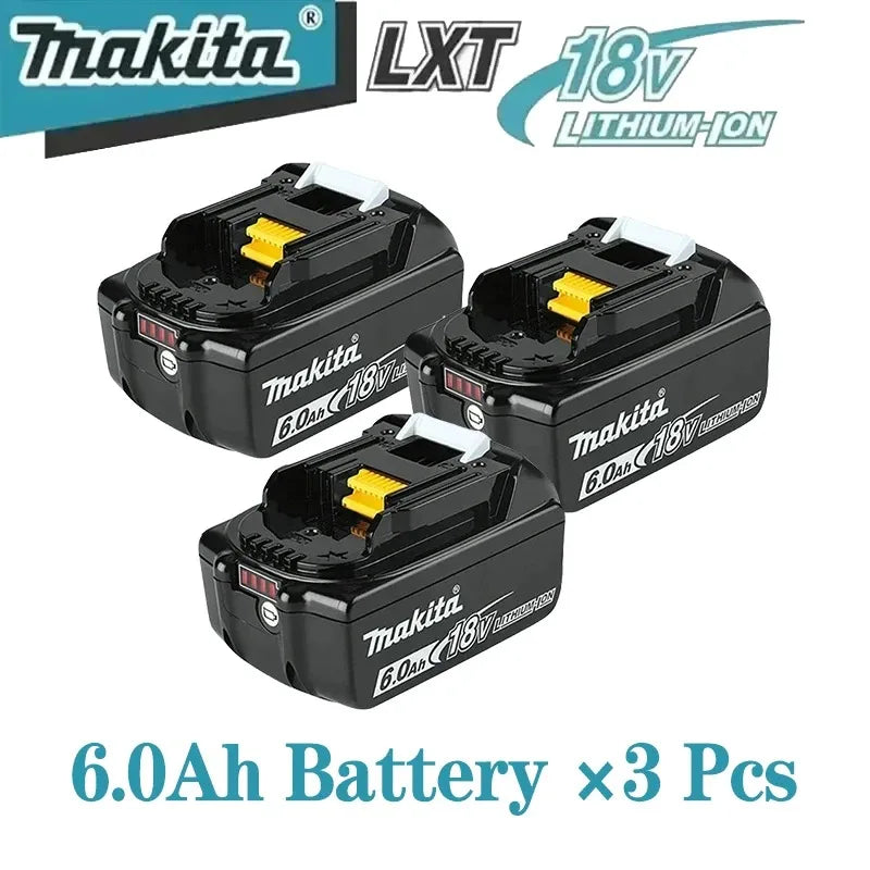 100% Genuine Makita 18V Battery 5Ah 6Ah 9Ah Replacement for BL1860B BL1850B BL1840 BL1830 BL1815 Power Tool Battery