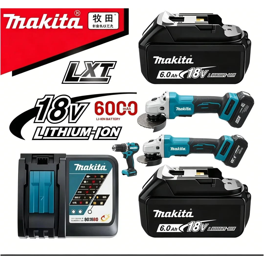 Genuine 6Ah Makita BL1860 6Ah Battery Power Tools Li-ion Rep