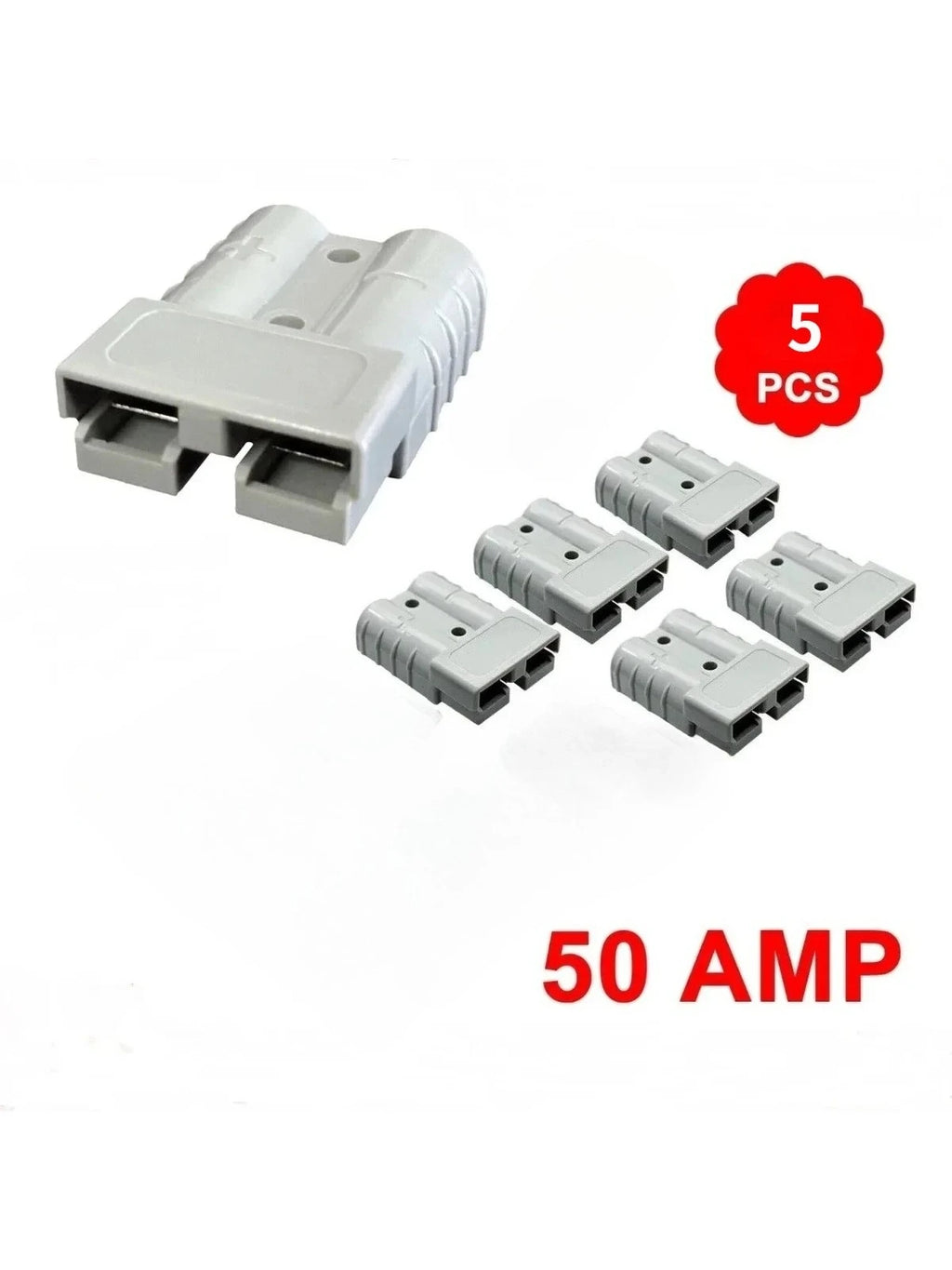 5/10pcs 50A/120A/175A/350A Anderson Style Plug Connectors 12-24V DC Power Tool Power Charger Battery Electronic Accessories