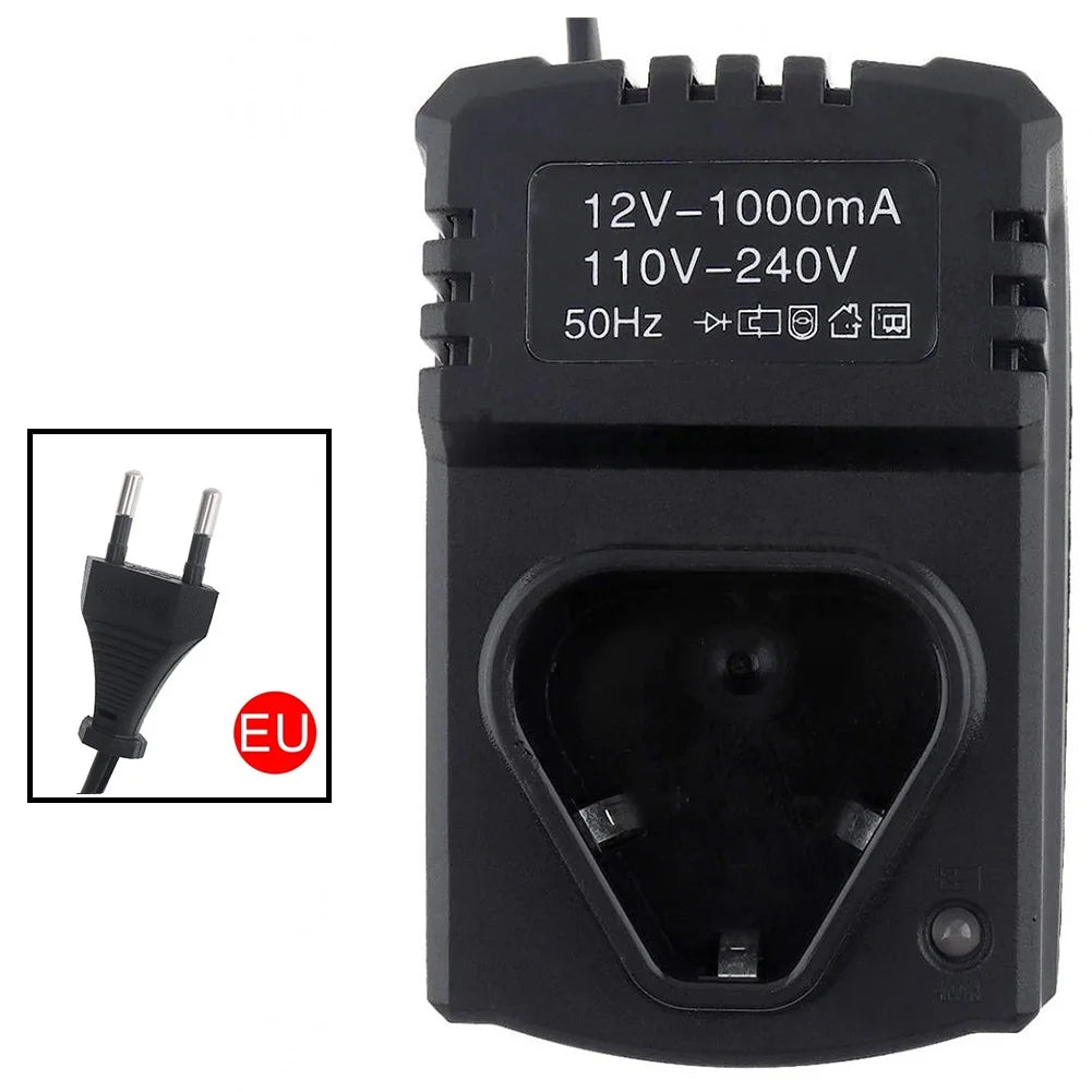 12V DC US/EU Li-ion Rechargeable Charger Support 110-240V For Electrical Drill12V DC US/EU Li-Ion Rechargeable Charger Support