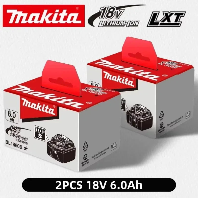 18V Makita Genuine Battery LED Display Rechargeable Tool Battery for Makita LXT Series Power Tool Battery & Charger