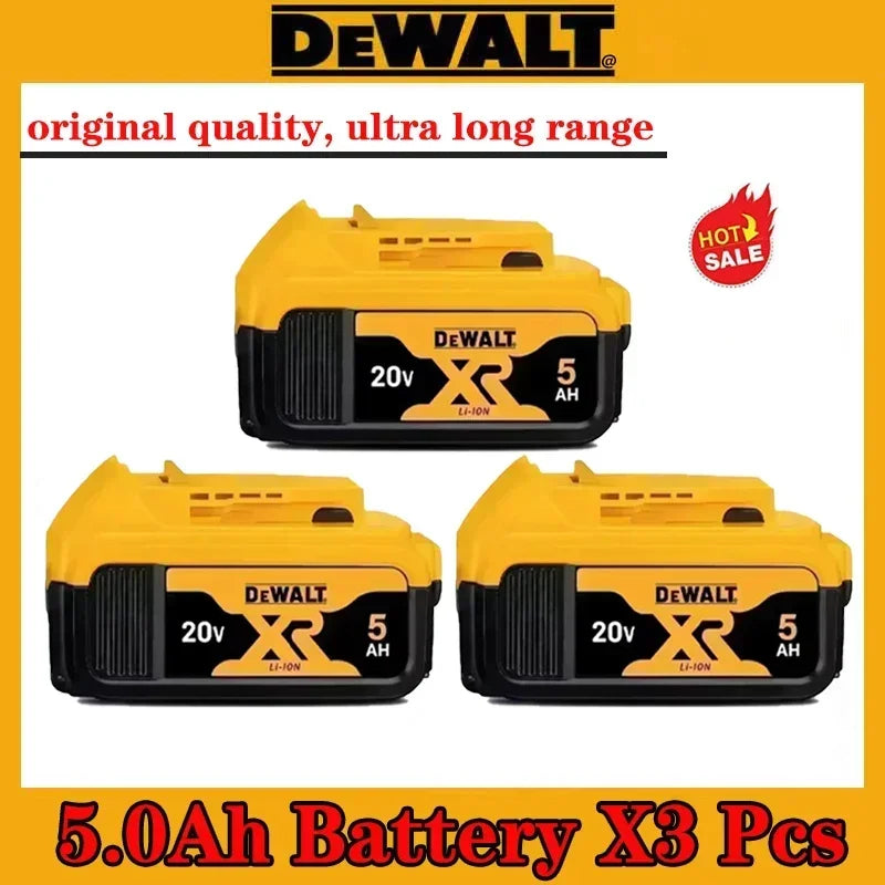 DeWALT Original Battery 20V/60V 6Ah 9Ah MAX FlexVolt for DCB606 DCB205 DCB206 DCB209 DCB182 Power Tool