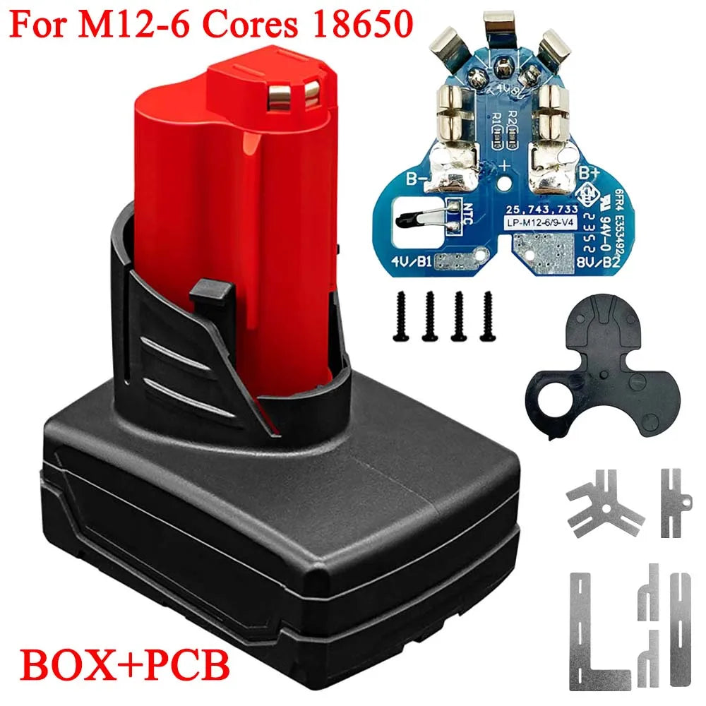 Power Tool Lithium Battery Case Box PCB Protection Circuit B