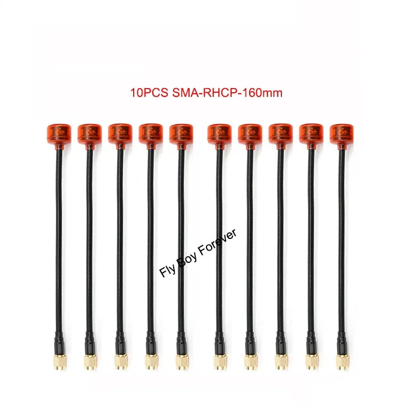 Rush Cherry FPV 5.8G Antenna LHCP RHCP SMA MMCX UFL long range Racing Antenna Connector Adapter For FPV Quadcopter Racing Drone