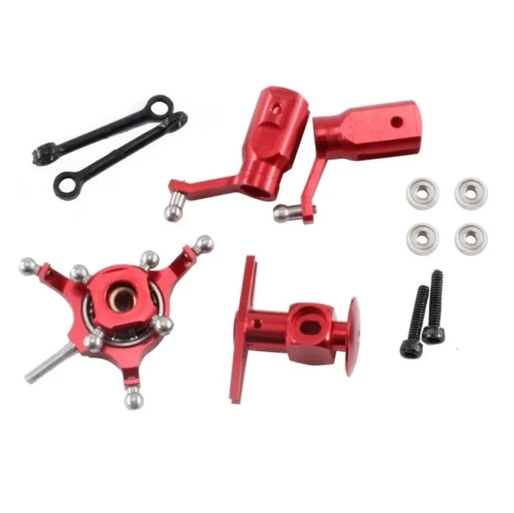Metal Upgrade Parts Swashplate + Main Rotor Clip + Rotor Hea