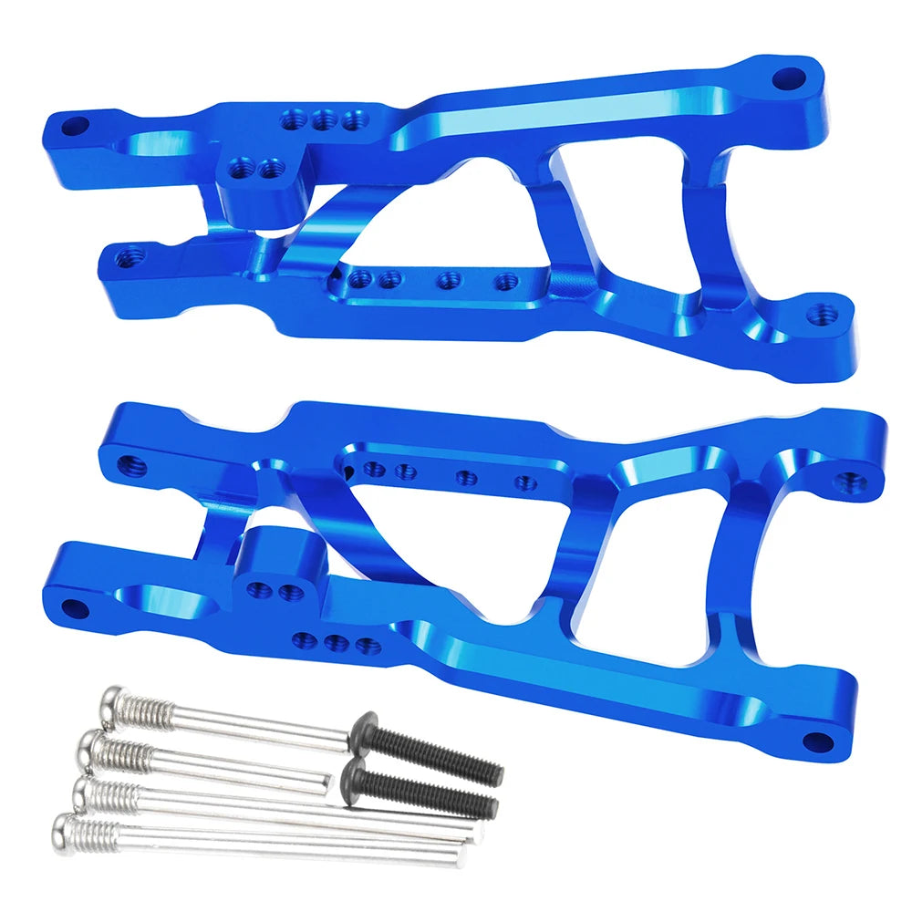TRINOOD Alu Alloy Front Rear Shock Mount Steering Blocks Linkage Adapter for T-raxxas Slash 1/10 2Wd Short Course Truck Parts