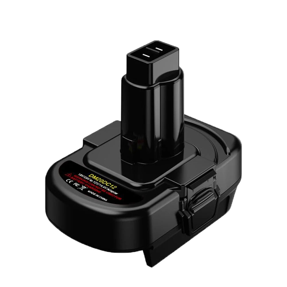 DM20DC12 Battery Adapter for DeWalt 20V for Milwaukee 18V Batteries Converting To for DeWalt 12V/14.4V Ni-CD Ni-MH Battery Tools