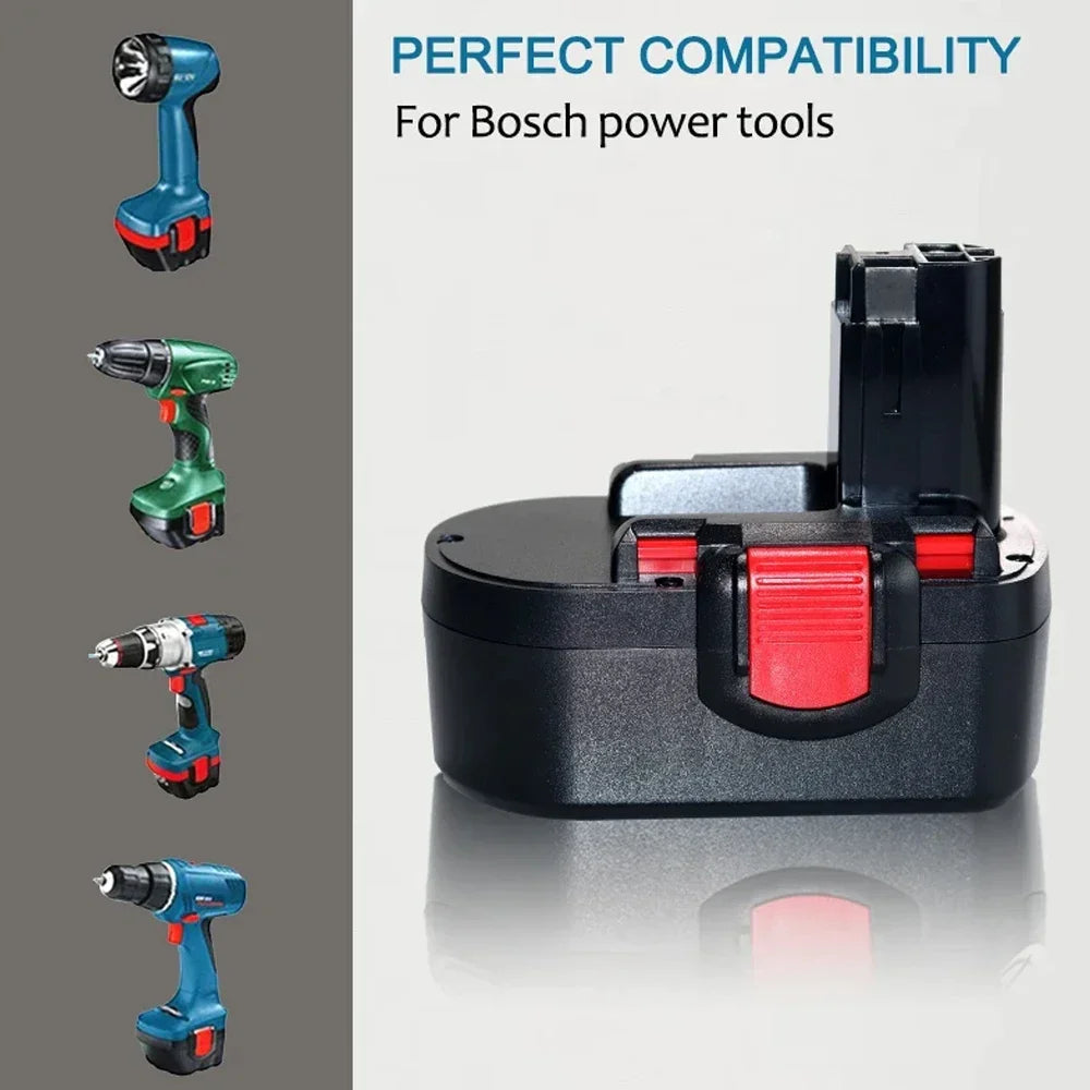 New For Bosch 18V 4.8/6.8/9.8/12.8Ah BAT025 Rechargeable Bat