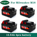 18V 12.0Ah Replacement Lithium Ion Battery For Milwaukee M18