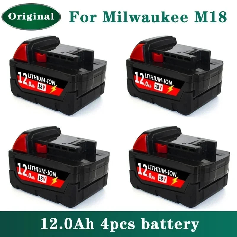 18V 12.0Ah Replacement Lithium Ion Battery For Milwaukee M18