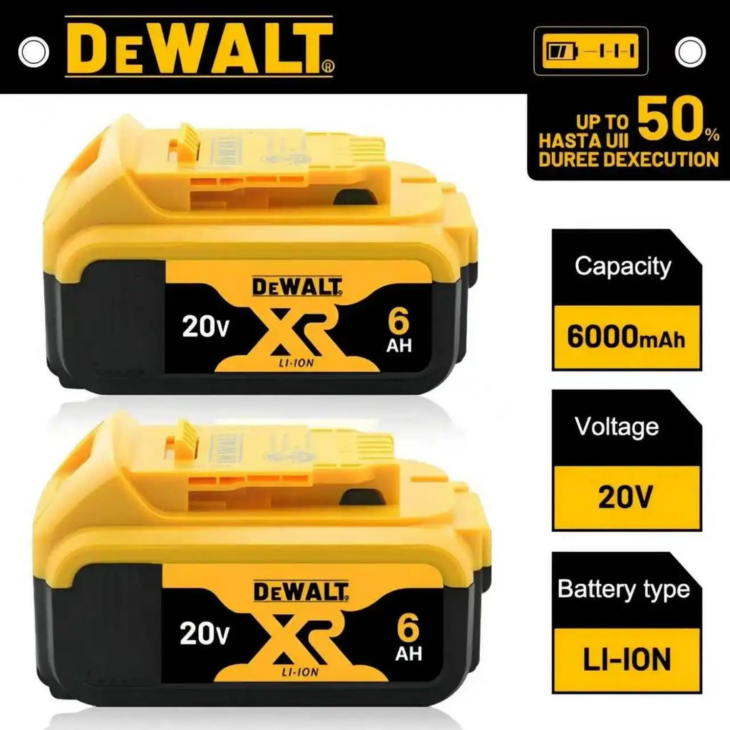 DeWALT XR 100% Original Battery 18V/20V/60V 5.0Ah 6.0Ah 9.0A