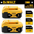 DeWALT XR 100% Original Battery 18V/20V/60V 5.0Ah 6.0Ah 9.0A