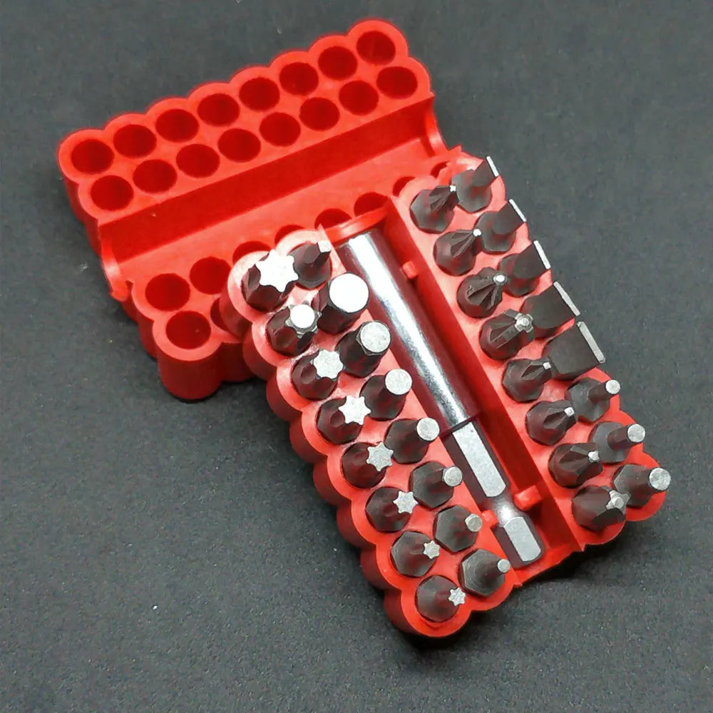33Pcs Solid Screwdriver Bit Set Smooth High Hardness Electri