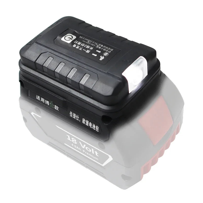 Adapter LED Light Lamp Flashlight Torch USB Mobile Phone Cha