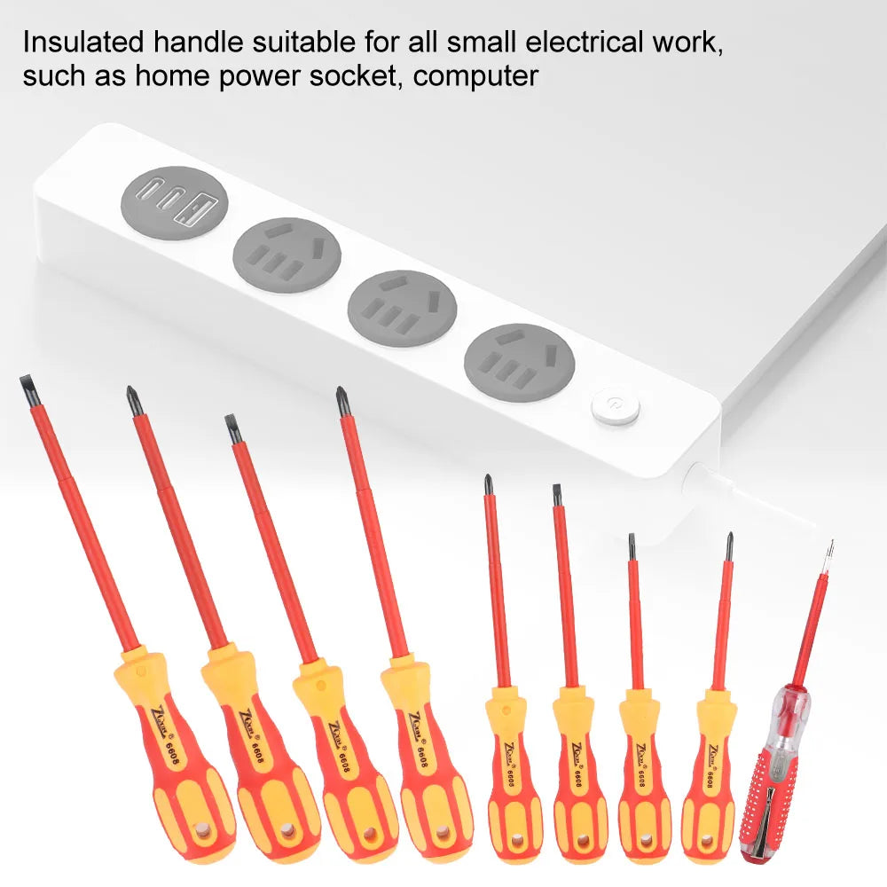 NEW Magnetic Screwdriver Screwdriver Set Insulated Phillips 