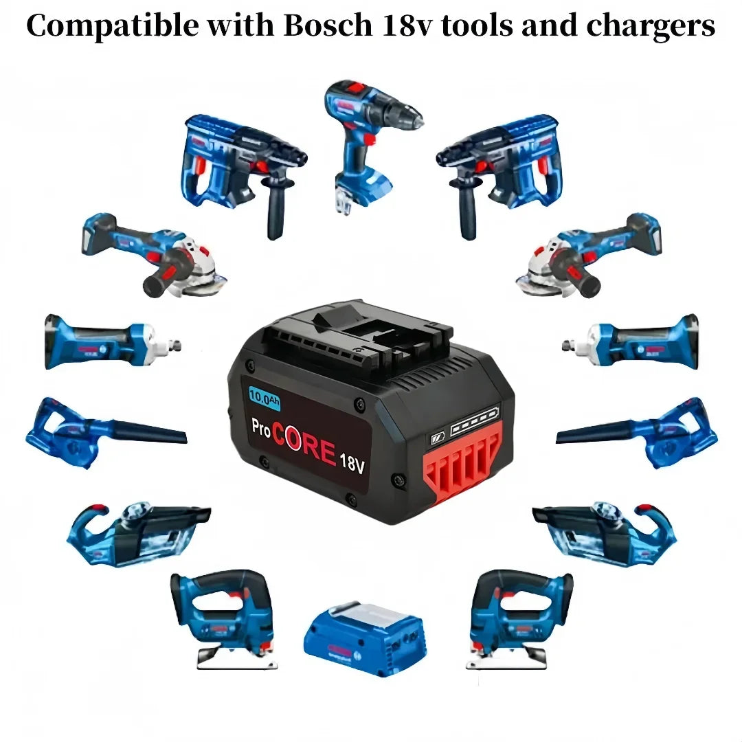 ProCORE Replacement Battery for Bosch 18V 8Ah 10Ah 12Ah BAT6