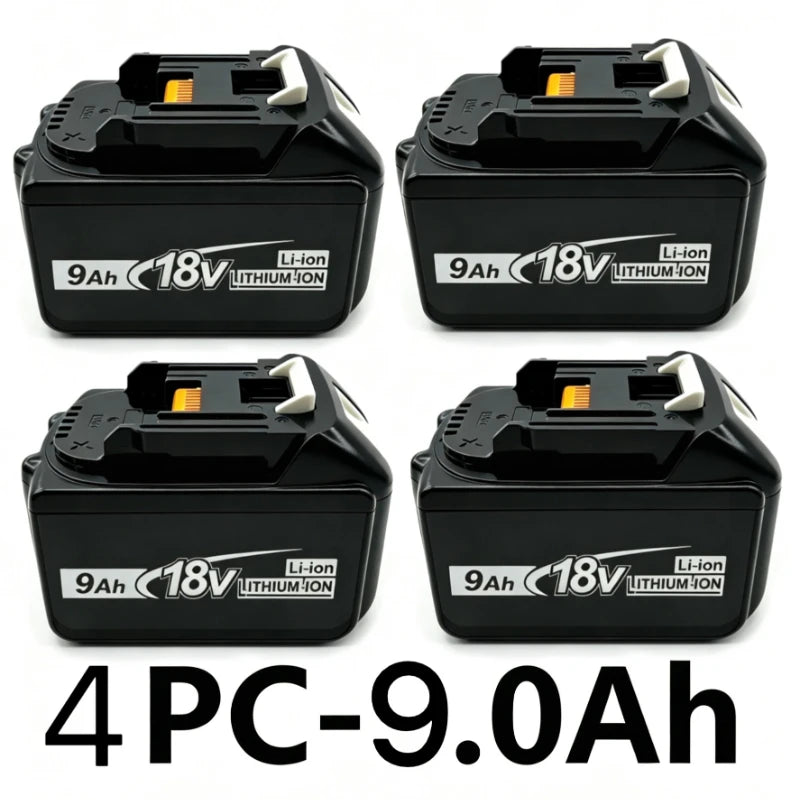 For Makita18V 9.0Ah Li-ion Replacement Battery BL1860B BL1860 BL1850 BL1840 BL1830 LXT400 Cordless Power Tool Battery