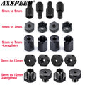 AXSPEED Metal 5mm to 7mm Hex Wheel Hub Adapter 5mm to 12mm C