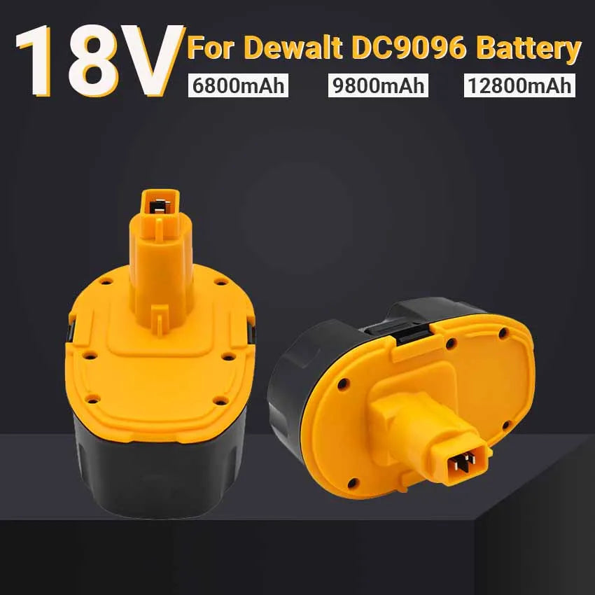 DC9096 18V 12800mAh Ni-MH Power Tool for Dewalt DC9096 DE903