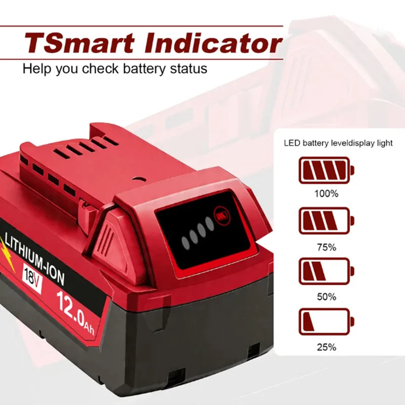 M18 For Milwaukee 18V Power Tool Battery Charger BR XC M18B5