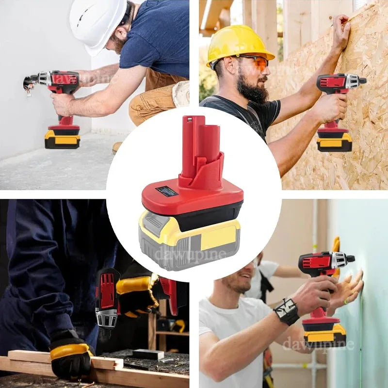 DM20M12 Adapter Converter for Milwaukee for M18 for Dewalt 1