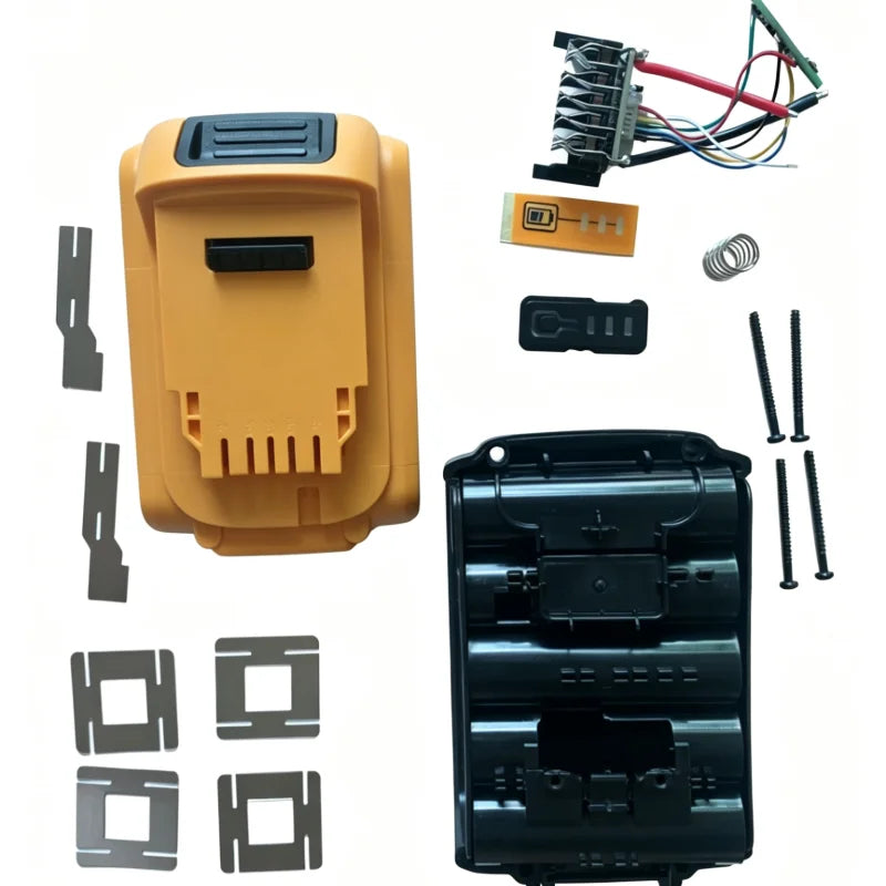 Replacement Battery Case Kit For DCB200 DCB201 18V Cordless 