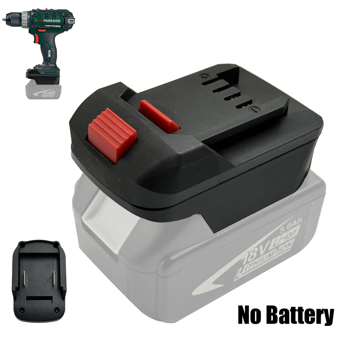 Upgraded Battery Converter for Makita 18V Lithium Battery to