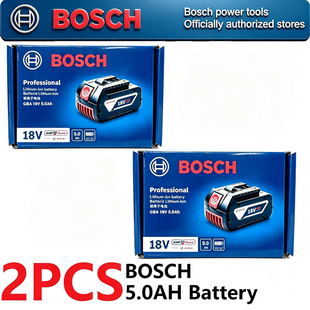 New Original BOSCH 18V Lithium Battery GBA18V6.0 High Capacity Power Pack for Bosch Cordless Drill Grinder Impact Wrench Tools