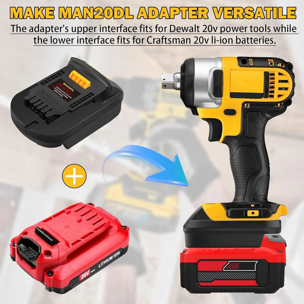 Adapter for Stanley New Fatmax V20 20V SB202 SB204 SB206 Bat