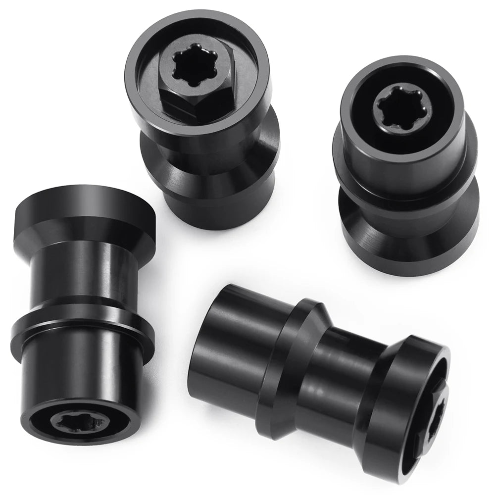 AXSPEED 4Pcs Aluminum Hex Adapter Single Wheel to Double Whe