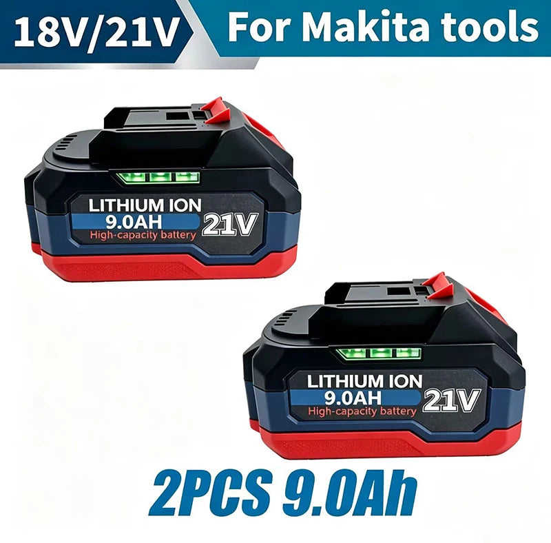 21V for Makita Battery Power Tools Li-ion Replacement LXTBL1860 BL1850 for 18V/21V Screwdriver with BMS 18V Battery