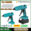 Turpow Cordless Hot Melta Gun For Makita BL1830 18V Battery 