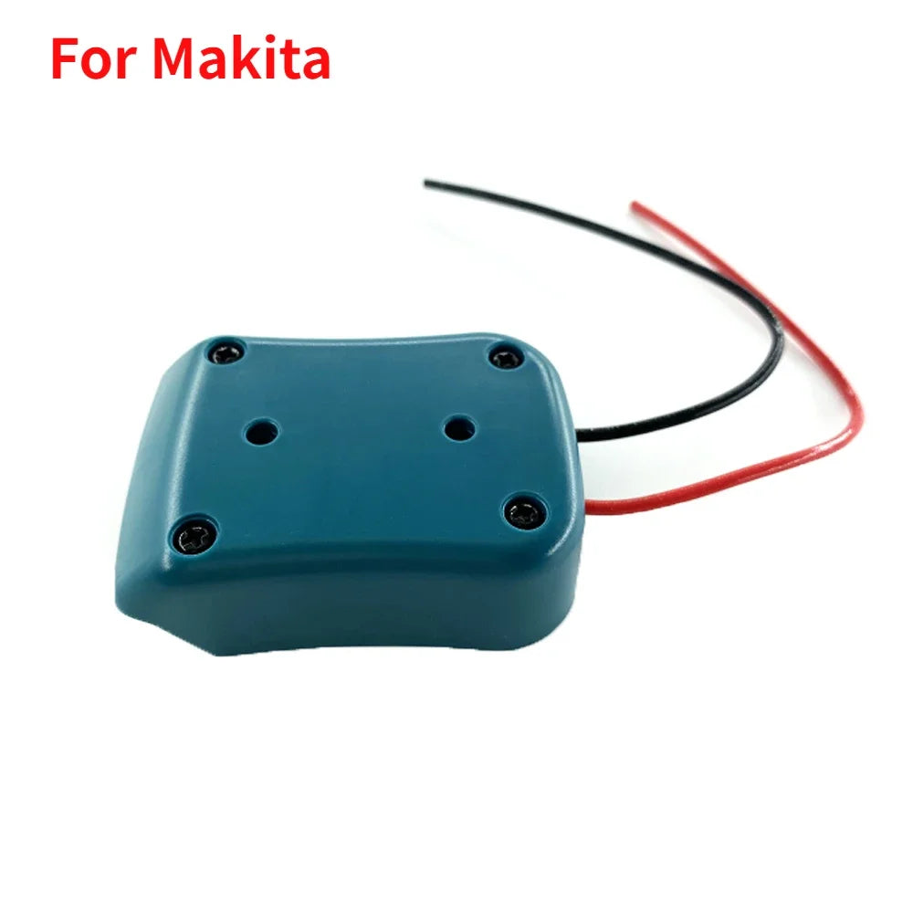 Battery Adapter 10.8V-12V Battery Dock Power Connector With 14Awg Wires Connector Adapter Tool For Makita/Bosch/Milwaukee/DeWal