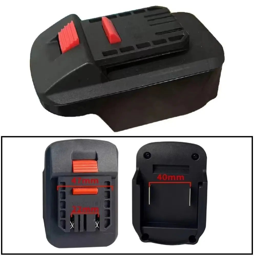New 2 in 1 Lithium Battery Converter 18V Plastic Converter B