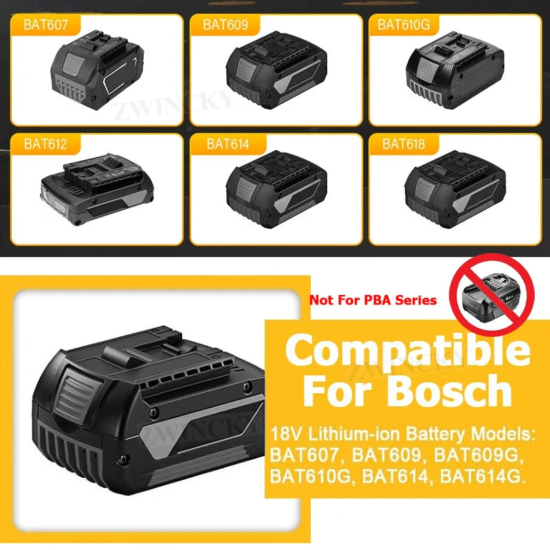 New Battery adapter for Bosch 18v Lithium battery dock power