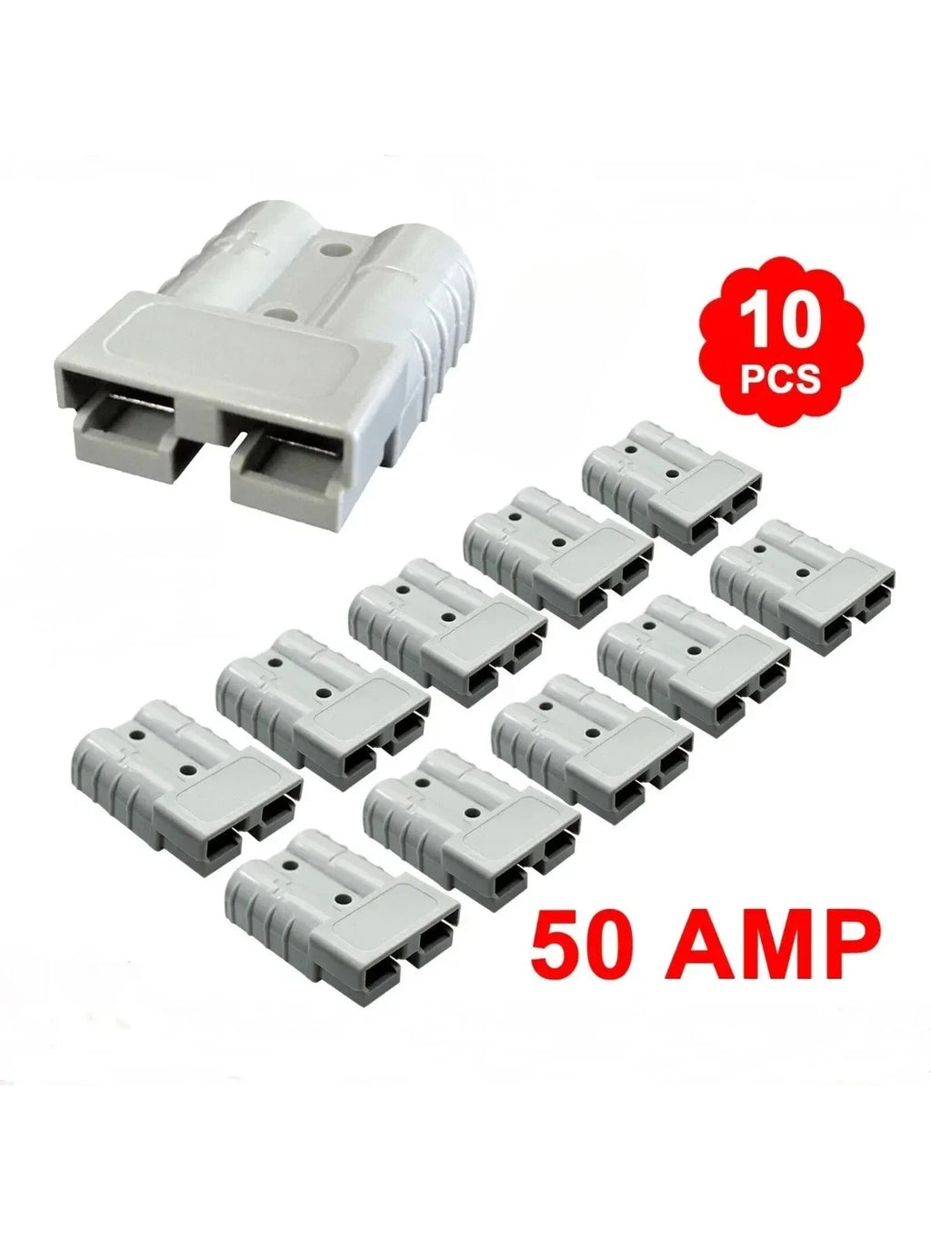5/10pcs 50A/120A/175A/350A Anderson Style Plug Connectors 12-24V DC Power Tool Power Charger Battery Electronic Accessories