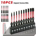 10PCS Durable Security Torx Screwdriver Bit Set Magnetic 50m