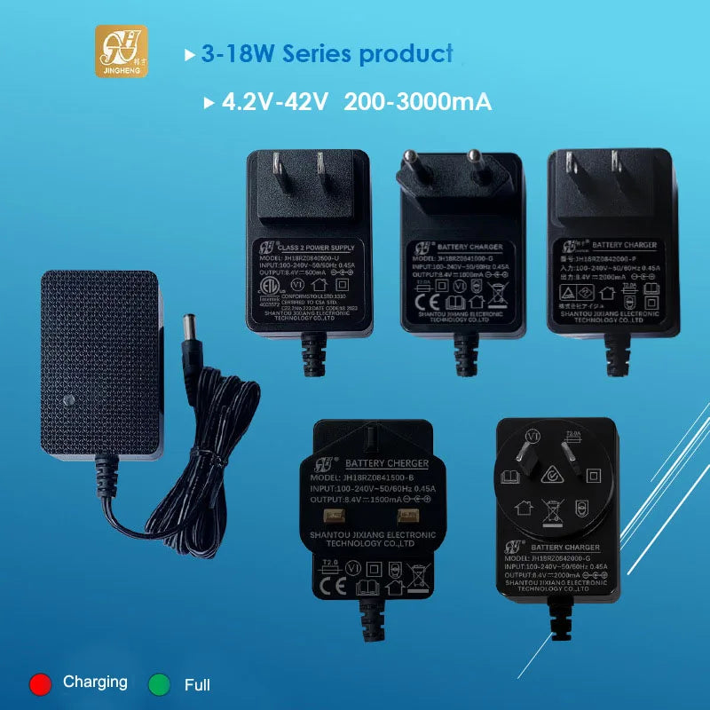 Lithium Battery Charger for Power Tools 29.4V 42V 400mA 500m