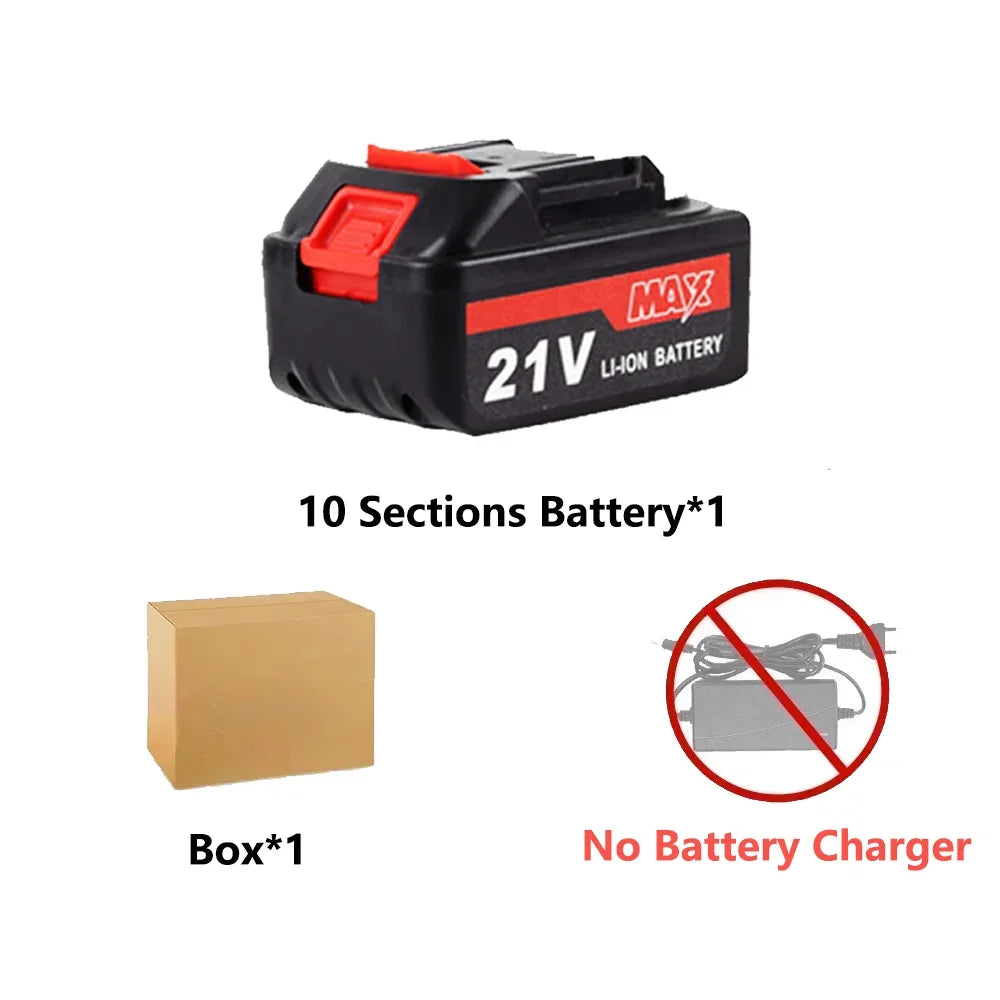 18V 20V 21V High-Power Rechargeable Lithium Ion Battery with Charger for Makita BL1830 BL1840 BL1850 Power Tool Battery