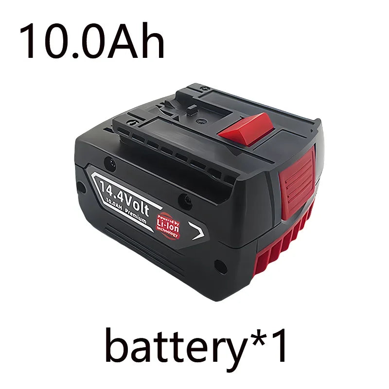 14.4V 12800mAh Rechargeable Battery For Bosch Power Tool For GBH GDR GSR 1080 DDS180 BAT614G Replacement Li-ion Battery