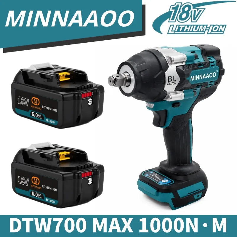 18VBL1860B 6AH For Makita 18V Battery Power Tools Li-ion Rep