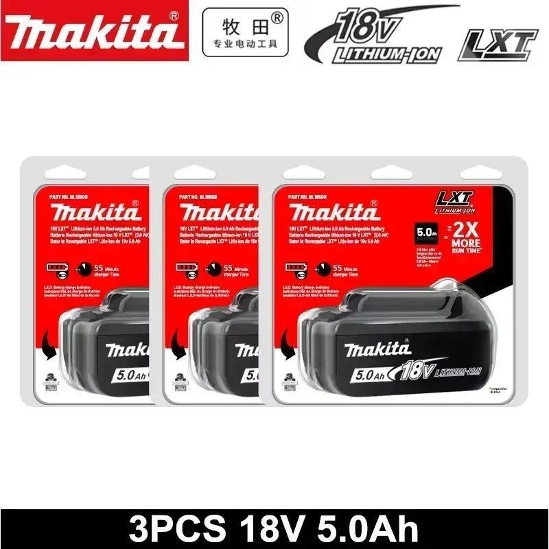 100% Original Makita 18V 6.0Ah battery for Makita BL1830 BL1830B BL1840 BL1840B BL1850 BL1860B power tools battery