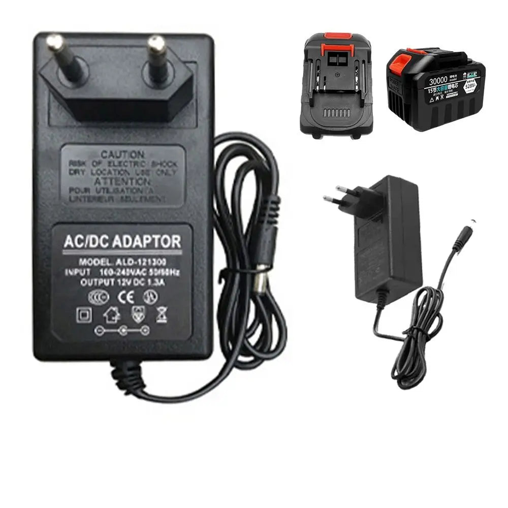 21V Lithium Battery Charger US/EU/UK/AU Plug 1A Power Tool A