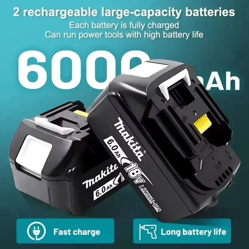 Authentic Makita LXT 18V 6.0Ah Lithium Battery Universal Fit
