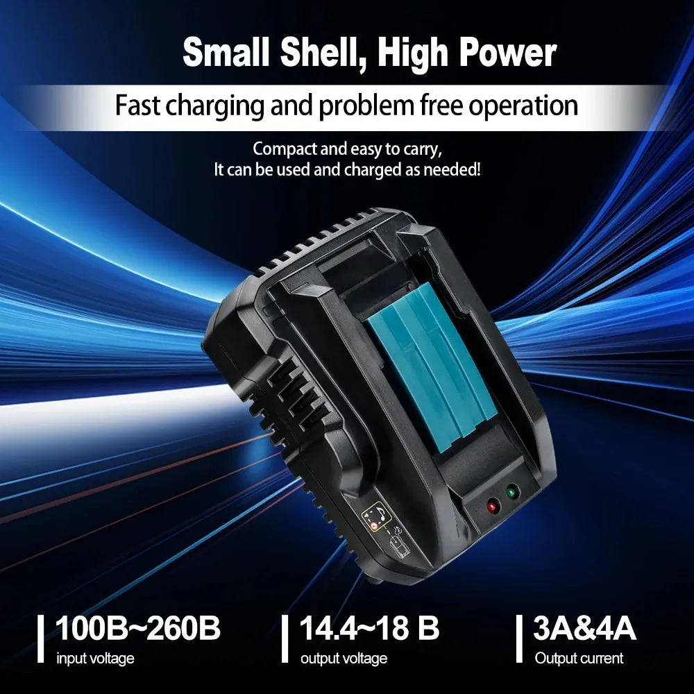 DC18RC Li-ion Battery 3A Charger for Makita 18V 14.4V BL1860