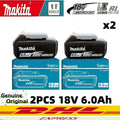 Original Makita 18V Battery 6.0Ah Rechargeable Lithium Rib B