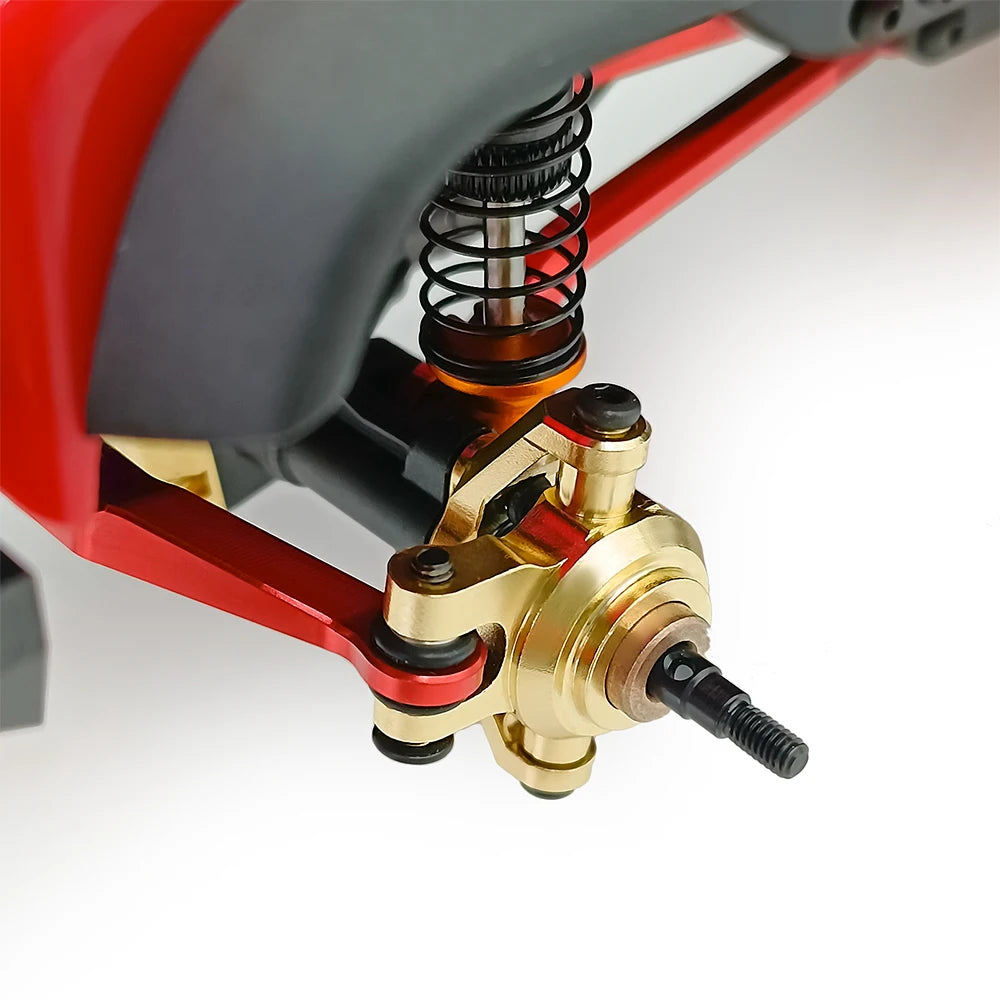 AXSPEED TRX4M Brass Weight Steering Link Blocks Knuckle Diff