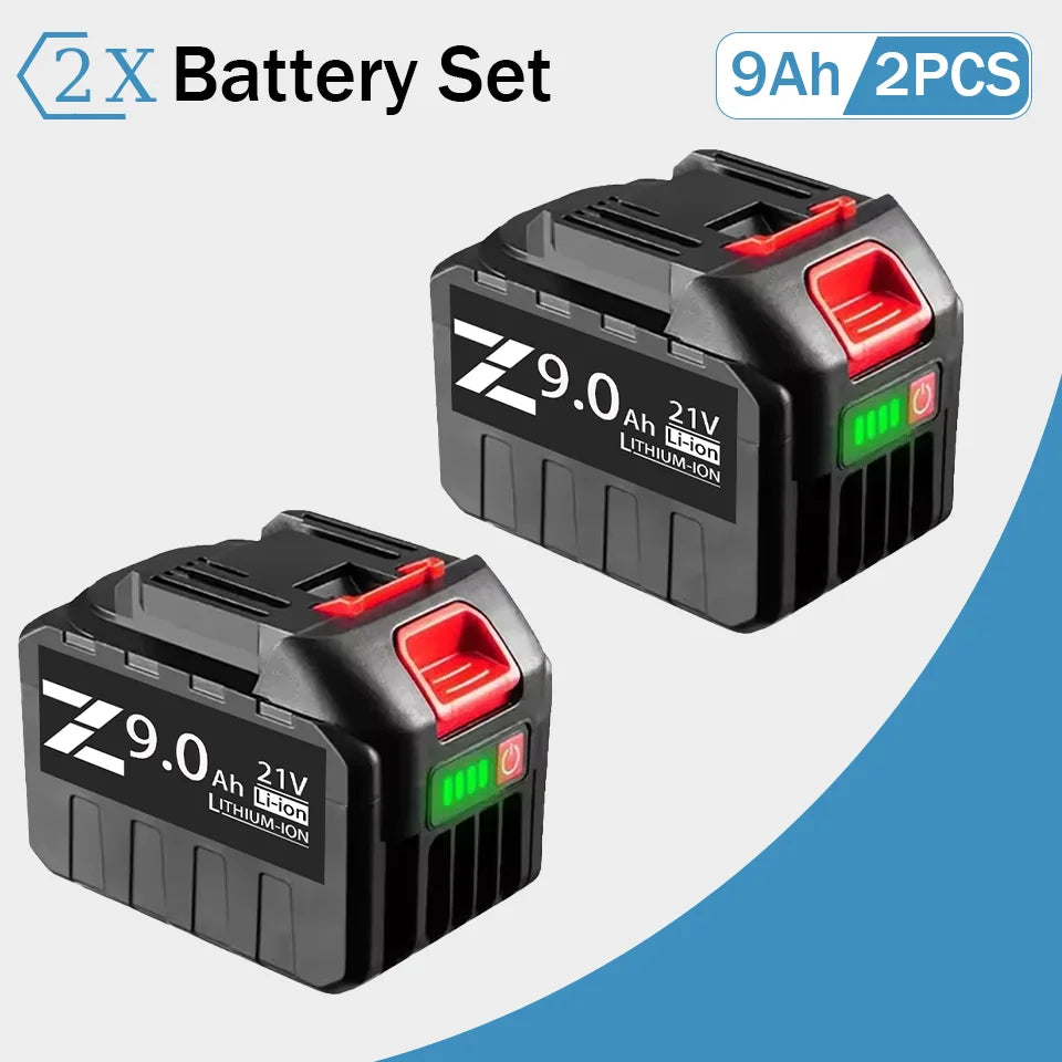 18V 21V 388VF Rechargeable Li-ion Battery 3.0Ah 6.0Ah 9.0Ah For Makita 18V LXT Power Tools Replacement Battery LED Indicator BMS