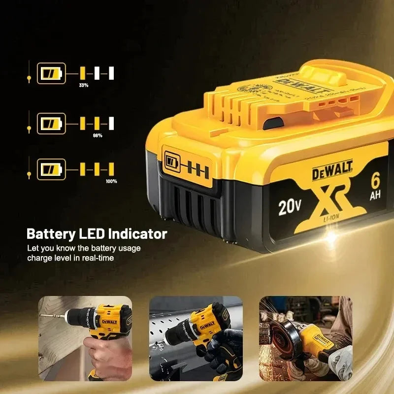 Original for DEWALT 20v/60V battery DCB606 DCB609 DCB182 DCB