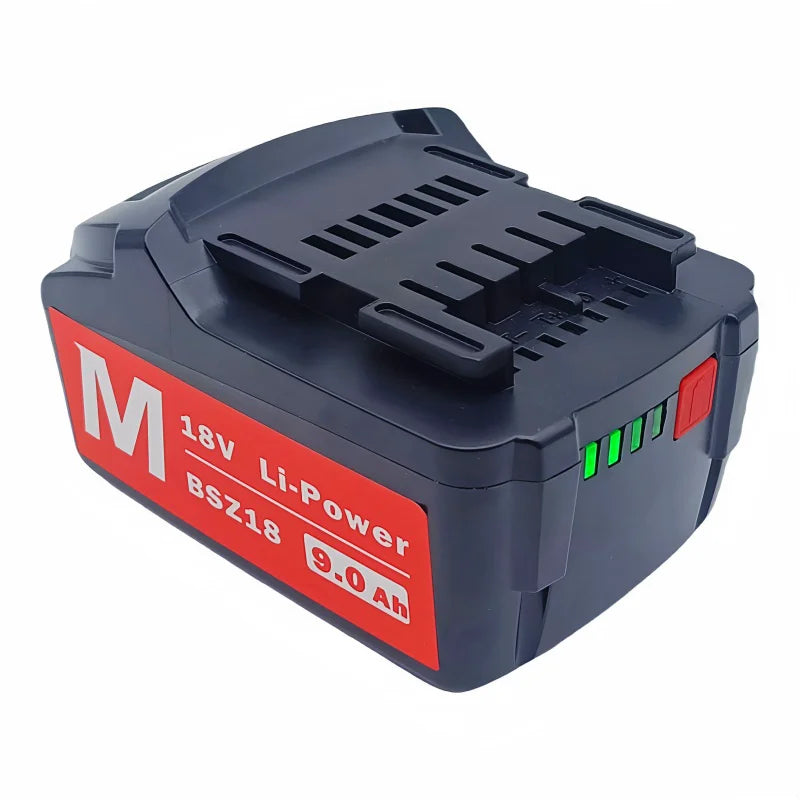 18V 3.0Ah 6.0Ah 9.0Ah Battery for Metabo Cordless Power Tool